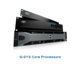 ระบบห้องประชุม Q-SYS Core Processors
