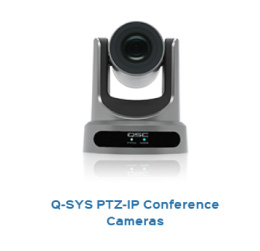อุปกรณ์ระบบห้องประชุม Q-SYS PTZ-IP Conference Cameras