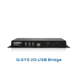 อุปกรณ์ระบบห้องประชุม Q-SYS I/O-USB Bridge