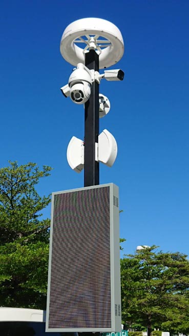 Smart CCTV & Smart pole (สมาร์ทโพล) หรือเสาอัจฉริยะ