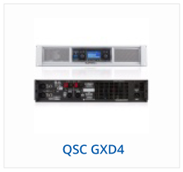 QSC GXD4 - CMS Solution
